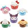 Squishmallows Sanrio - Felpa con cappuccio originale di Dabodabo, 20 cm, peluche ufficiale Jazwares (Little)