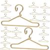 FUNNETOYU Mini Grucce per Mini Bambola, 45 Pezzi, Lega Oro per Armadio | Accessori Giocattolo per Casa delle Bambole, Appendiabiti per Mini Bambole, per Bambole e Guardaroba
