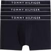 Tommy Hilfiger Uomo Boxer Confezione da 3 con Fascia con Logo, Blu (des Sky/des Sky/des Sky), XS