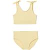 Amazon Essentials Set Bikini Due Pezzi con Fiocco Bambine e ragazze, Giallo Chiaro, 8 anni