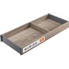 Blum AMBIA-LINE Organizer per cassetti legno 42×20×5 cm | Rovere Nebraska | Piedini antiscivolo - tenuta sicura senza incollare | Portaposate & divisorio effetto legno | Per cucina, bagno & armadio