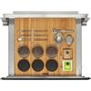 Franke Mythos FMY 14 CMD XS - 131.0682.091 Cassetto Accessori macchina caffè da Incasso 60 cm Altezza 13 cm apertura Push-Push Nero finitura Inox