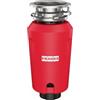Franke SLIM 50 - 134.0715.098 Dissipatore Tritarifiuti Ecologico 0,50 hp Rosso opaco