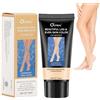 LuckNest 2 pezzi per il trucco delle gambe impermeabile senza trasferimento, copertura del tatuaggio, impermeabile, per vene varicose, trucco per coprire cicatrici su gambe e corpo (luce più bella, #01)