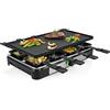 Tristar Macchina per raclette Tristar RA-2748-3 in 1 - Raclette/Cooker/Grill/Teppanyaki - Per 8 persone - 1400 W