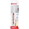 edding 8200 - Pennarello speciale per riparare e curare a casa, 2-4mm, colore: Bianco