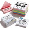 Solarix Post it Personalizzati Con Logo E Testo, 7,5 x 7,5 cm