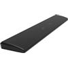 AJAZZ Poggiapolsi ergonomico per 104 tasti Tastiera full-size Piedi in gomma antiscivolo con memory foam cuscino da polso supporto per computer portatile ore di digitazione confortevole gioco da lavoro