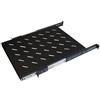 WP EUROPE Ripiano estraibile WP Europe per armadio rack 1U P650mm Nero [WPN-ASS-141100-B.]