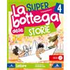 Mondadori Scuola La SUPER bottega delle storie. Con Letture, Grammatica, Quaderno dei Laboratori, Arte e Musica, Quderno del Lessico. Per la 4 ͣ classe della Scuola ... Con Quaderno valutazione. Con e-book (Vol. 1)