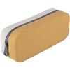 APLI 20655 - Astuccio scuola bicolore senape e grigio silicone Up North