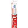 Colgate Max White 360 Spazzolino da Denti Durezza Media, 1 Pz Sbiancamento dei Denti, Rimuove Macchie, Pulisce Zone di Difficile Accesso, Pulitore Lingua e Guance, Elimina l'Alito Cattivo