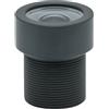 Homeponnew TY-8001 - Obiettivo a messa a fuoco fissa da 6 mm, per elaborazione di immagini a macchina, 8 MP HD, con apertura F2.2, grandangolo 78,28°, design ibrido 3G2P, filettatura M12 x 0,5, nero