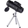 POPETPOP Telescopio Monoculare Con Bussola e Adattatore Per Smartphone Alta Definizione Per Escursionismo e Bird Watching Immagini Chiare e Luminosità Ottimale
