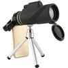 POPETPOP Monoculare Portatile 40x60 ad Alta Definizione Nero | Treppiede e Supporto Telefono Inclusi, Plastica e Vetro, 1 Pezzo, per Concerti e Bird Watching