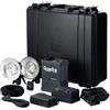 Elinchrom Ranger Quadra RX Hybrid Pro Set A - Kit con generatore, batteria, cavo sincro, caricabatterie, cinghia e torcia