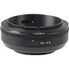 FKYMX Anello adattatore FD-FX, compatibile con Canon, obiettivo FD FL Mout for adattarsi all'adattatore for fotocamera X Mount FX X-A10 X-M1 X-E3 X-E2 T1