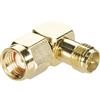 TRU Components 1579336 SMA-Reverse-Adattatore SMA-Reverse-Spina maschio - SMA-Reverse-Buchse 1 pc(i)