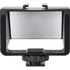 Xiuganpo Selfie Flip Screen Staffa Design Compatto per la Fotografia Vlog per A6000 A7 Series ABS Durevole