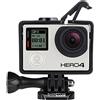 GoPro CHDHX-401-DE HERO4 Black Edition Adventure Videocamera 12 MP, 4K/30 fps, 1080p/120 fps, Wi-Fi, Bluetooth, Versione in Inglese/Tedesco