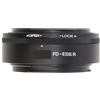 FKYMX Anello convertitore adattatore for obiettivo, compatibile for Canon, obiettivo con attacco FD serie R con attacco RF su fotocamera Mirrorles R R3 RP R5 R6 Mark II R5C R7 R10