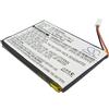 Cameron Sino Battery for Sony E-Book Reader PRS-300, 750mAh / 2,8Wh, 3,7V, Li-Po, black