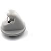 Generico Aletta Parasole 5G0857561B Supporto per gancio per aletta parasole per VW per Golf 7 MK7 2013+ per Passat B8 per Polo T-Cross per Tiguan per Touran Protezione Solare Auto(Gray 1 pcs)