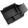 FDAIUN Per BMW X3 G45 2025 2026, contenitore per console centrale, organizer per braccioli, braccioli, bracciolo centrale, vano portaoggetti, X3 2025, accessori (tappetino in silicone)