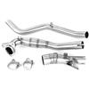 aqxreight Kit Collettore Tubo di Scarico Anteriore Moto in Acciaio Inossidabile XADV 750 20172020