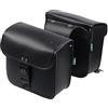 ROBAUN Borsa Laterale Impermeabile per Moto, Adatta per Brixton Crossfire 500, 500X, 500XC, 125, Borsa da Sella Universale in Pelle, Nero
