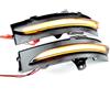 QKLsudua 2pcs lampeggiatore sequenziale dinamico compatibile con F-ord Edge 2015-2019 LED specchietto retrovisore laterale indicatori di direzione set
