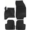 OMAC Tappetini Tappetini in Gomma No.77 compatibile con Jeep Avenger 2023-2026 TPE Gomma Nero 4 Pz