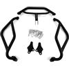 HIOPILKIKG Per HONDA XL750 TRANSALP 750 2023-2025 Barre Protezione Moto Autostrada Serbatoio Motore Paraurti Gabbia Protettiva Paramotore Tubolare(Black,Upper Only)