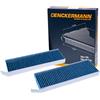 DENCKERMANN Filtro abitacolo Filtro al carbone attivo, Filtro per polveri fini (PM 2.5), con effetto antibatterico, con azione fungicida M110645A