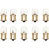 Generico KIT 10 LAMPADINE LAMPADINA BA 15s 12V 10W LUCE STOP / ANTERIORE/POSTERIORE