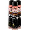 FEI FAN Spray Pulisci Cruscotto Royal Effetto Lucido. Consente di Ottenere Un'Efficace Azione Ultra Brillante, Pulente e Protettiva sulle Plastiche 600ml (3 Spray)
