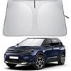 LANTU Parasole Parabrezza Per VW Polo MK6 2018-2026 Ripiegabile Protezione Visiera Solare Con Tasca Portaoggetti Blocca Raggi UV Ombrello Da Sole