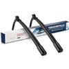 NLIGHTING Coppia Spazzole Tergicristallo Aero Flat Compatibili con Ford Fiesta MK8 2017-2023, 65-35 cm Kit Anteriore Montaggio Rapido