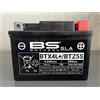 BS Battery Batteria moto BS SLA BTX4L+ (YTX4L-BS) AGM - Senza manutenzione - 12 V 3 Ah - Dimensioni: 113 x 70 x 85 mm compatibile con SUZUKI DR R N-P 650 1992-1993