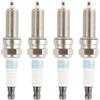 TKDCKF 4 candele for auto 1885510060 argento compatibili con Kia K3 Pro Cee'd Hatchback 2008-2012 compatibile Venga Soul compatibile Hyundai I20 I30 parti di accensione for camion Candela Profumata Per Auto