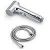 NatureSculpt Soffione doccia portatile da campeggio con funzione a scatto, tubo da 1,5 m