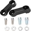 mumisuto Adattatore per sollevamento specchietto retrovisore moto, 10mm 8mm Kit adattatore specchietto retrovisore moto Extender montaggio riser per la maggior parte delle moto e dei veicoli elettrici