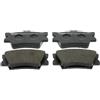 FERODO Kit pastiglie freni Posteriore non predisposto per visualizzazione avviso usura senza accessori FDB1892 Compatibilità con TOYOTA RAV 4 III ACA3, ACE, ALA3, GSA3, ZSA3, SUZUKI SX4 EY, GY