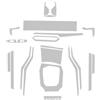 ZGHQHCDRH Pellicola protettiva in TPU per B&MW G20 G21 Serie 3 2023 Interni auto Console centrale Accessori di riparazione trasparenti antigraffio Pellicola protettiva