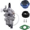 JRL Filtro dell'aria Stack Carburatore per 2 tempi da 47 o 49 CC, mini ATV, quad, moto da cross, tascabile (Blu)