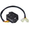 YESKIT Dissipazione del calore Raddrizzatore Regolatore Motociclo Per Suzuki GS 500 500E/per DR650S/per GSXR 400/GS500 GS500E GK76A