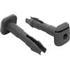 KAMRVLAAI Kit di boccole universali per poggiatesta auto - Manicotto di regolazione per poggiatesta sedile grigio resistente - Inserto di supporto per cuscino auto per auto e sedia da ufficio parti di