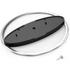 Hzxkqmil Supporto Verticale per PS5 Slim/PS5 Pro Console, Accessori di Supporti Base di Fissaggio con Vite per PS5 Console Disc/Digital Edition