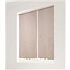 Coppia Di Vetrine - Passante Asta - Grigio Chiaro - 45 X 120 Cm - 100% Poliester