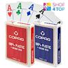 COPAG 2x Copag Mazzi Di Carte Da Poker Jumbo Con Indice 4 Colori In Plastica